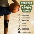 thumbnail image 5 of ARVONNE Kids Knee Sleeve Ages 8-13: Athletic & Protection Support, 5 of 8