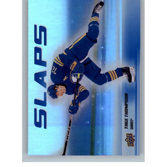 2025-26 Upper Deck Slaps #SL-7 Tage Thompson Buffalo Sabres Series 2 NHL Hockey Trading Card