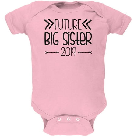 Future Big Sister Arrows 2019 Soft Baby One Piece