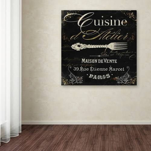 Trademark Fine Art "La Cuisine I" Canvas Art by Color Bakery