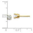 thumbnail image 4 of 14y .85ct. I1 J-K Diamond Stud Push-on Post Earrings ST2, 4 of 4