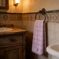 thumbnail image 5 of Partheme 28x55in Embroidered Bath Towel 70x140cm, Soft Anti Fade Highly Absorbent for Bathroom Spa Daily Use, Large Cotton Terry Cloth, B, 5 of 6