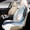 Artistic line printing, variant on 1pc Skull Rose Print Sweat Towel Car Seat Cover – Washable Universal Car Seat Protector, Protects from Sweat, Fits Car, Truck, Van & SUV