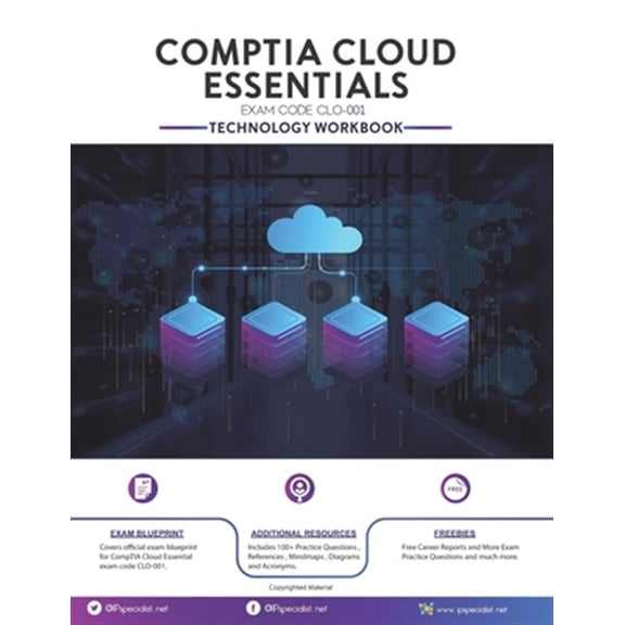 Pre-Owned CompTIA Cloud Essentials Exam: Technology Workbook: Exam: CLO-001, (Paperback)