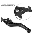 thumbnail image 2 of Rdeghly 1Pair Motorcycle Scooter CNC Aluminum Modification Double Disc Brake Lever, 2 of 8