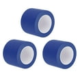 thumbnail image 1 of Uxcell 3Pcs 2 pulgadas de ancho 14 yardas cinta de enmascarar azul oscuro para pintores para hogar y oficina, 1 of 1