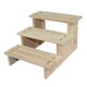 thumbnail image 4 of Estante de exhibición de madera, soporte de exhibición para objetos coleccionables, decoración sencilla y duradera. 3 capas 20cm, 4 of 9