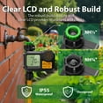 thumbnail image 4 of Garnen Sprinkler Timer Outdoor, Digital Water Timer For Garden, Hose Timer, 1min-7Days Programmable Water Frequency and Rain Delay Irrigation for Yard, 4 of 7