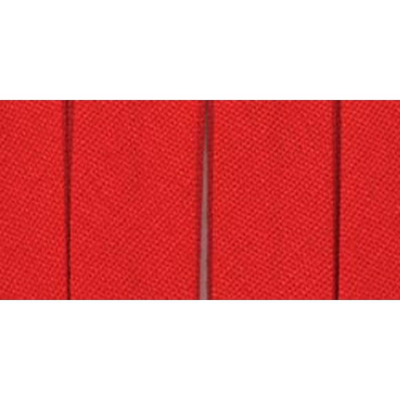 Ruban à Plis Simple 1/2"X4yd - Écarlate