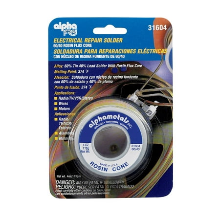 

Fry Technologies Cookson Elect 60-40 Electrical Rosin Core Solder AM31604