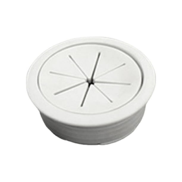 Cubierta para orificios de cables, organizador de cables, equipo de escritorio, protector de cables para gestión y ocultación, pasacables flexible