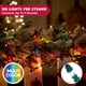 thumbnail image 3 of Guirnalda de luces navideñas Joiedomi, 93,6 pies, 150 bombillas enchufables, 120 V, 3 of 8