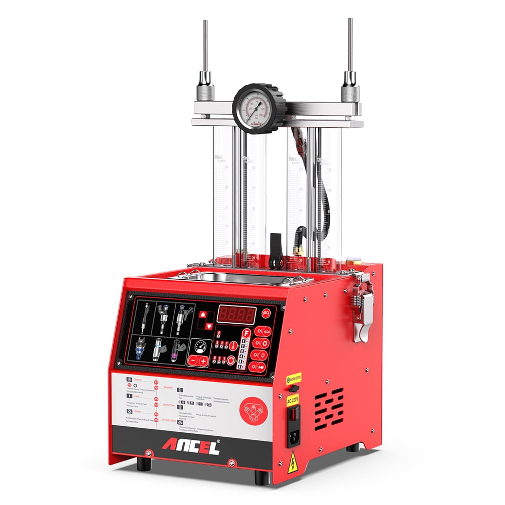 Ancel Motorcycle Fuel Injector Cleaner Ultrasonic Wave Cleaner Motor