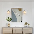 thumbnail image 4 of LNC Jacarmellia 5-in W 1-Light Polished Gold Modern/Contemporary LED Wall Sconce, 4 of 13