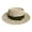 Dark Blue, variant on Summer Women Wide Brim Straw Hat French Style Panama Sun Shade Beach, Black