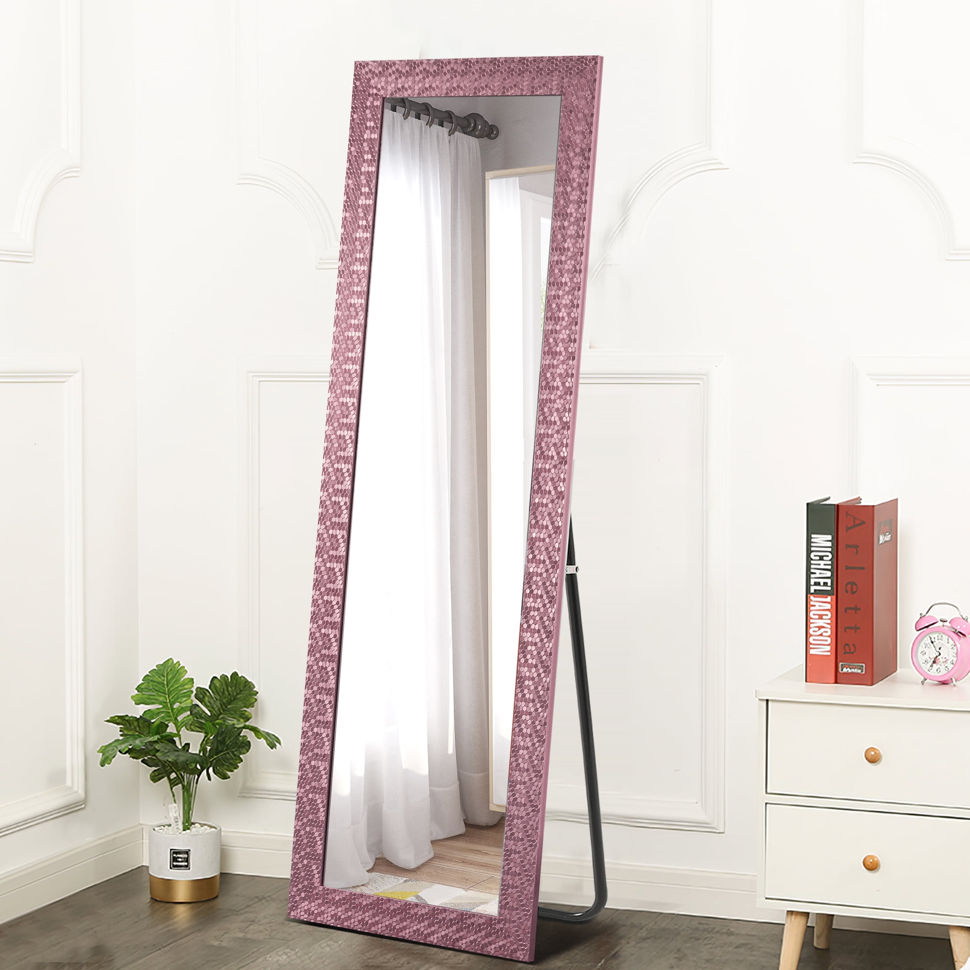 Neutype Full Length Mirror Decor Wall Mounted Mirror Floor Mirror with