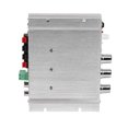 thumbnail image 3 of Carcasa de aleación de aluminio portátil 2.1 Canal de sonido Altavoz Subwoofer Amplificador de potencia Entrada RCA Salida de 20 W Inevent DZ6708-00B, 3 of 7