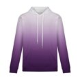 thumbnail image 6 of Mens Big & Tall Hoodies Plus Size M-4X Pullover Fleece Lined Sweatshirts with Front Pocket Long Sleeve Gradient Printed Athletic Workout Hoodie Tops, 6 of 6