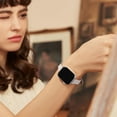 thumbnail image 6 of Slim Leather Band Compatible with Apple Watch Bands for Women 40mm 38mm 41mm 42mm 44mm 45mm 46mm, Top Grain Genuine Leather Strap Thin Wristband for iWatch Series 11 10 SE 9 8 7 6 5 4 3 2 1, 6 of 16