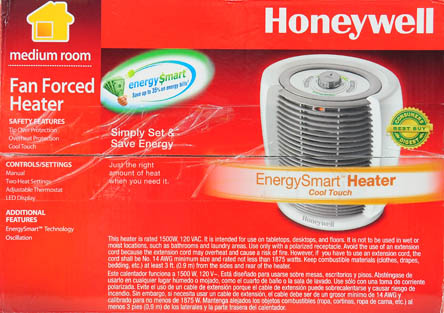 Honeywell HZ-7204U - Heater - 1500 W - Walmart.com