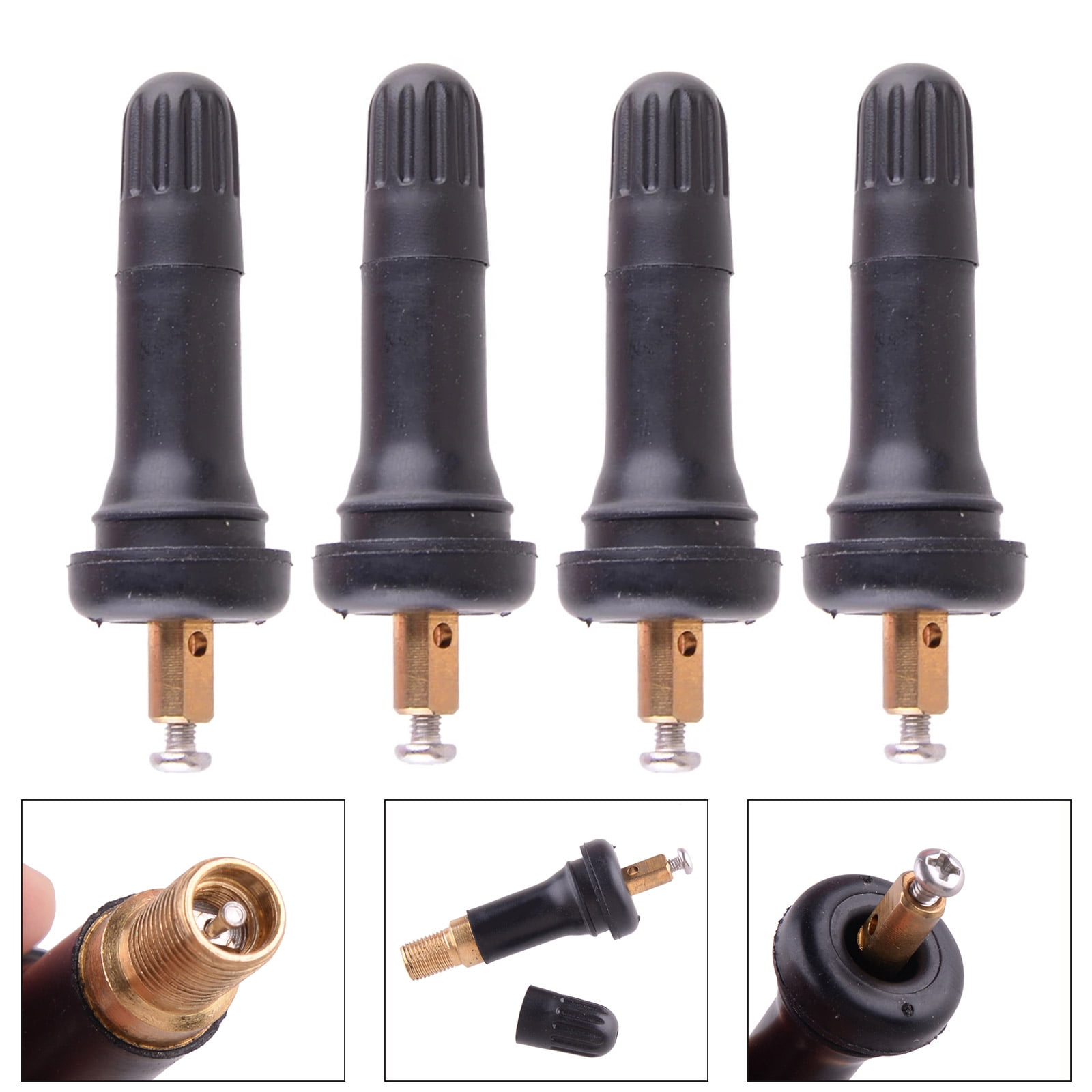 TWSOUL 4x Car Auto TPMS Tyre Tire 