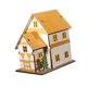 thumbnail image 5 of Casa en miniatura iluminada perfecl Madera 11 cm x 7,8 cm x 11,6 cm, 5 of 8