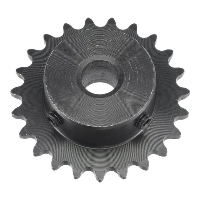 Uxcell Pignon de Chaîne en Acier au Carbone, avec Vis de Montage 10mm