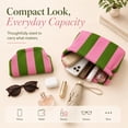 thumbnail image 5 of Striped Diamond Cloud Handbag for Women, 1 Pack Soft Knitted Crossbody Purse, Lightweight Clip Top Shoulder Clutch Bag for Everyday Style Travel(RL), 5 of 7