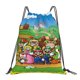 thumbnail image 1 of Mochila deportiva impermeable con cordón de Mario, bolsa de yoga para gimnasio, bolsa de viaje con cordón para mujeres y hombres, 1 of 8