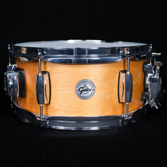 Gretsch 5.5" x 12" Full Range Birch Snare Drum, Satin Classic Natural