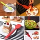 thumbnail image 3 of Espátulas de silicona, espátula de goma pequeña con núcleo de acero inoxidable sólido, diseño de una pieza, raspadores flexibles antiadherentes para mezclar, cocinar y hornear, 3 of 6