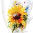 thumbnail image 5 of Demdaco Dean Crouser Artwork Flowering Sunflower Coffee Mug Tea Mug - 16 oz. Ceramic, 5 of 6