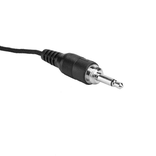 Auriculares 3 Uds 3,5mm Tapón De Rosca Cabeza Con Cable Micrófono Condensador Micrófono Para Guía De Compras Guider