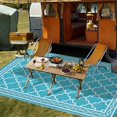 thumbnail image 2 of Alfombra Garvee para exteriores, 244 x 305 cm, impermeable, plegable, para patio, 2 of 9
