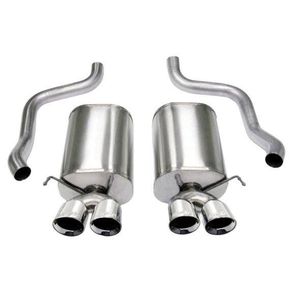 Corsa 05-08 Chevrolet Corvette C6 6.0L V8 Polished Sport Axle-Back Exhaust