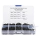 thumbnail image 1 of 640Pcs Pan Head Tapping Screws Set Black Cross Carbon Steel Fastener Assortment Kit, 1 of 5