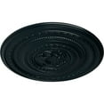 thumbnail image 3 of Ekena Millwork 26 1/4"OD x 1 1/2"P Pearl Ceiling Medallion (Fits Canopies up to 1 7/8"), Hand-Painted Night Shade, 3 of 5