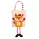 thumbnail image 1 of Arpillera Con Pies Colgantes Creativos Para Decoración Navideña, Bolsa De Mano De Gran Capacidad Para Regalo De Dulces, Para Galletas, Aperitivos, Dulces Scienceny HA045219-01, 1 of 6