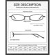 thumbnail image 3 of Paquete de 3 gafas de lectura de bolsillo delgadas para hombres y mujeres, con bloqueo de luz azul, lentes de lectura compactas con bisagra de resorte, 350 dioptrías, 3 of 5