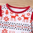 thumbnail image 5 of Mercatoo Toddler Baby Girls Christmas Dresses Nightgowns Ruffle Reindeer Long Sleeve Princess Dress Casual Holiday Dress Clothes, 5 of 8