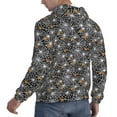 thumbnail image 6 of Xecao Spider Cobweb Pattern Men's Adult Pullover Hoodie,Hooded Sweatshirt-XX-Large, 6 of 7