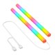 thumbnail image 1 of Tubo Manguera Enfriamiento Blando Argb Chaleco Bricolaje Luminosa 2 Piezas 2pcs Silicona 5v 3pin Aura Sync Pc Base Decorativo, 1 of 9