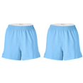 thumbnail image 1 of Shorts Soffe para Niñas Authentic Cheer Azul Claro, 1 of 9