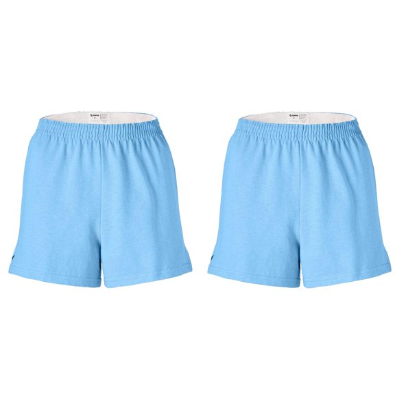 Shorts Soffe para Niñas Authentic Cheer Azul Claro