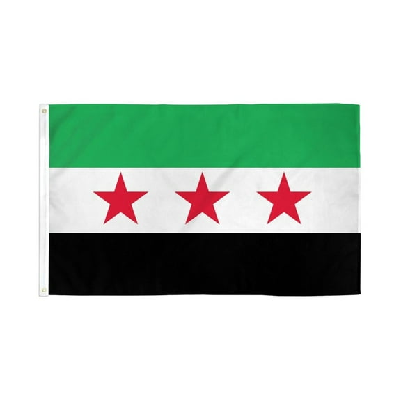 Syrian (Republic) Flag 2x3ft Poly