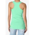 thumbnail image 6 of Women's Premium Cotton Vest Basic Soft Stretch Racerback Tank Top Solid Color, 6 of 8