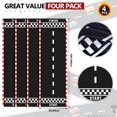 thumbnail image 2 of Tapete decorativo para correr, pista de carreras, fiestas, 4 unidades, 2 of 8