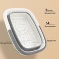 thumbnail image 3 of Lavabo plegable para pies Beinilai Soaking Feet, 15 L, gris, 3 of 7