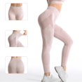 thumbnail image 3 of Leggings de compresión, pantalones de yoga Capris sin costuras de cinturo para mujer, mallas de fitness para , quemador que oprime Baoblaze Pantalones de yoga de compresión, 3 of 8