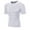 White, variant on WBQ Men's Short Sleeve Active T-Shirt Quick Dry Workout Shirts Moisture Wicking Running T-Shirts Performance Tee Tops